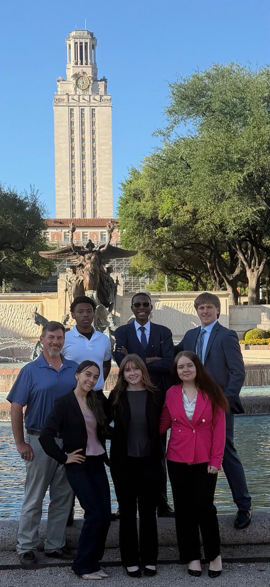 LivingstonISD's tweet photo. Lion’s ROAR Speech &amp; Debate team is in Austin competing at the UIL Policy Cross-Examination Debate State Tournament.

They completed their fourth round of preliminary competition and will move on to the Octofinal Elimination rounds tomorrow morning!  LET’S GO LIONS! https://t.co/57mLyF1scI