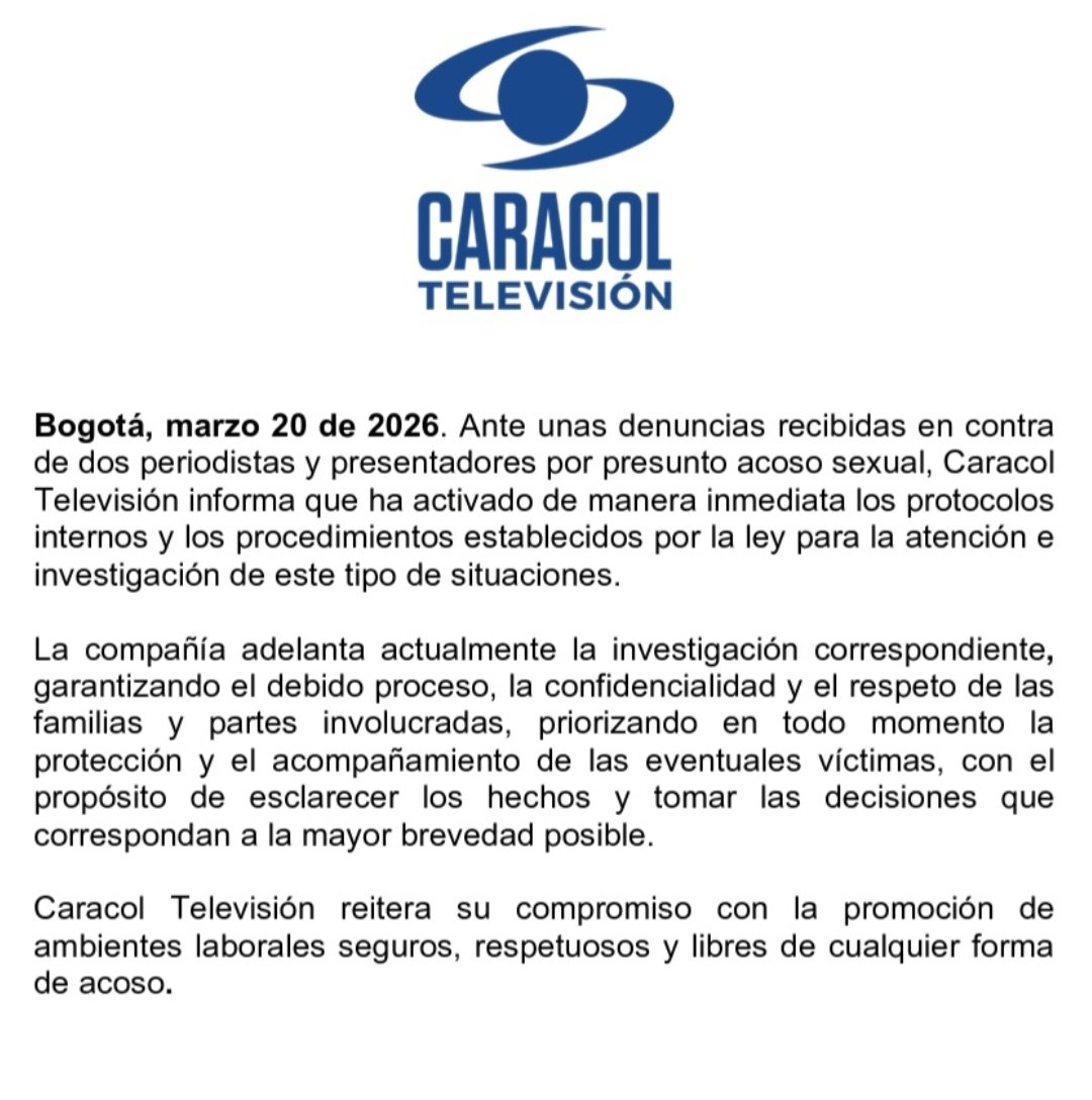 ReflexionFeroz's tweet photo. Presunto aviso sexual de periodistas de Caracol!

Era lo único que les faltaba, a diario violan la verdad con sevicia https://t.co/TLNIf5uH3z