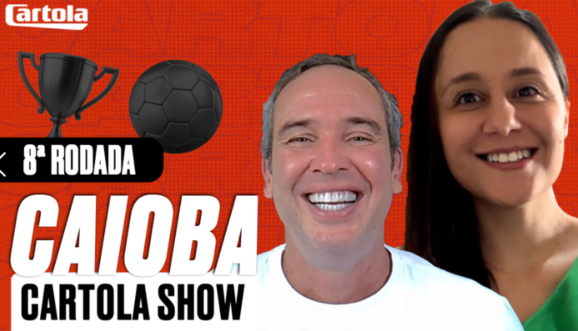 cartolafc's tweet image. CAIOBA CARTOLA SHOW

Depois de superar Caio Ribeiro, Jéssica dá dicas para a rodada #8. Mercado fecha neste sábado (21), às 15h59 (de Brasília). glo.bo/4uI6IgH #dicas
