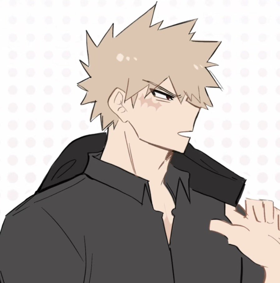 Can yall tell how much I like drawing his side profile 🫩 #katsuki #needthat #pls