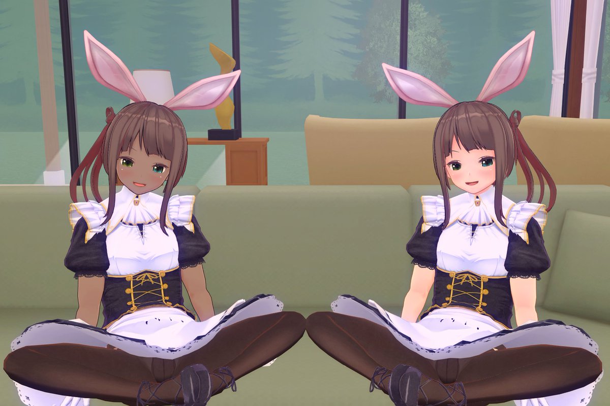おはようございます。
今朝はバニー双子ちゃんです。
#COM3D2