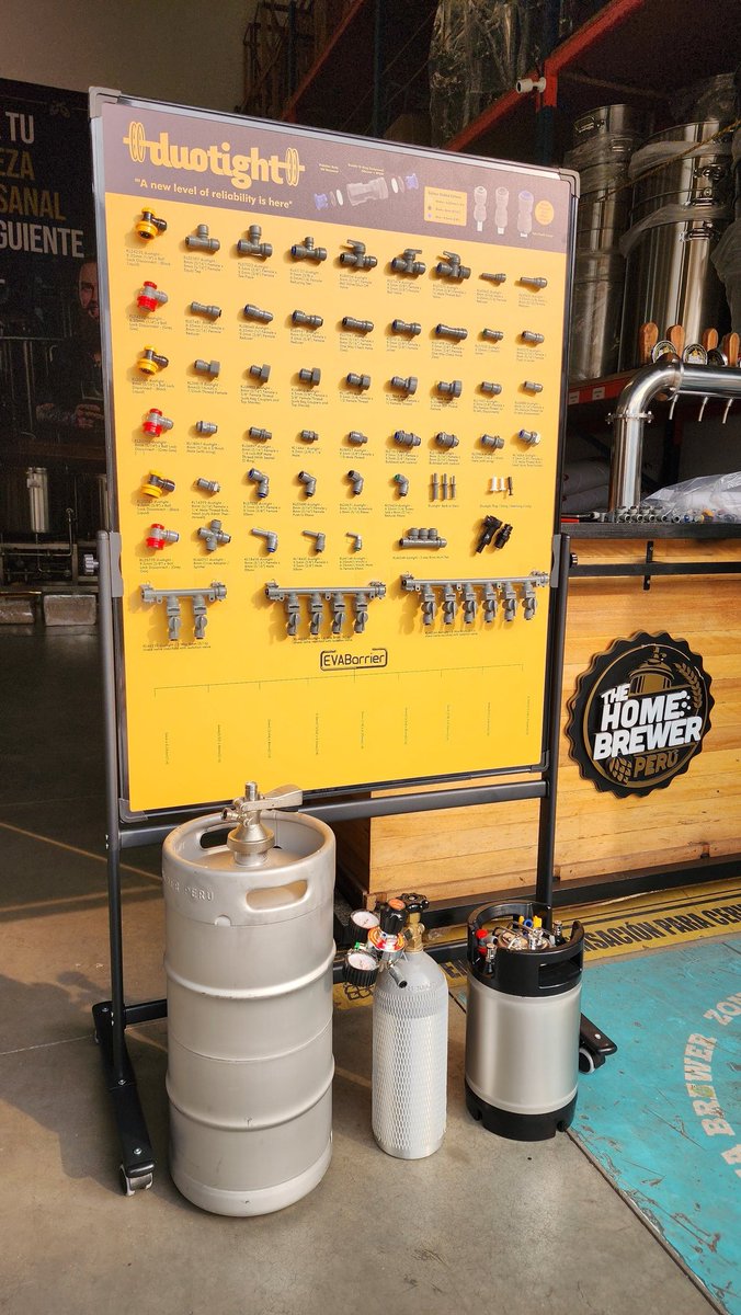 HomebrewerPeru's tweet photo. Descubre la gama completa de conectores Duotight 🔧
Más precisión, mejor sellado y conexiones sin complicaciones.
Optimiza cada detalle de tu sistema con la calidad que marca la diferencia.

#Duotight #Homebrewing #Conectores #kegland https://t.co/DGU20xMCAa