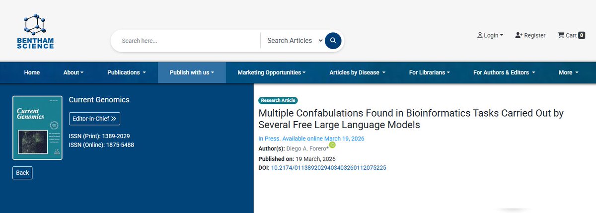 Diego Forero MD, PhD tweet media