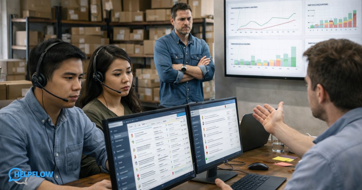 helpflowonline's tweet photo. If refunds are rising but support is still “hitting SLA,” you have a problem.

Because coverage ≠ ownership.

Our latest blog breaks down coverage-only outsourcing vs Managed CSO.

Read the blog + try the FREE 15-min CSO Audit inside. Link in thread👇 https://t.co/BQkfaSoKKP