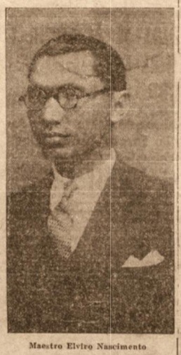 Pra ficar registrado aqui na página, o recorte do jornal Estado de Minas de 3 de maio de 1928, mostrando a notícia do hino do América que foi cantado naquele ano.
E também uma foto do maestro Elviro do Nascimento, cedida diretamente do acervo do Sete de Setembro!