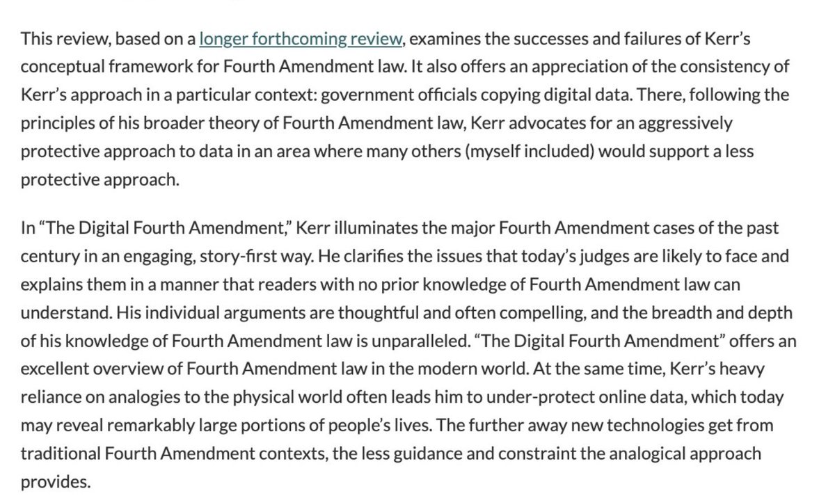 Orin Kerr tweet media