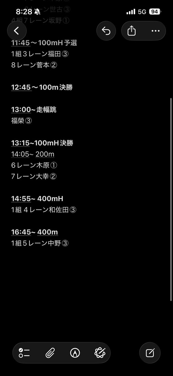 chukyowoman's tweet photo. 本日は土曜競技会です‼️初戦を迎える選手が多くいます🔥いいスタートが切れるように頑張ります！
応援よろしくお願いします📣
#中京大学
#中京大学女子陸上競技部 https://t.co/141uq63rUj