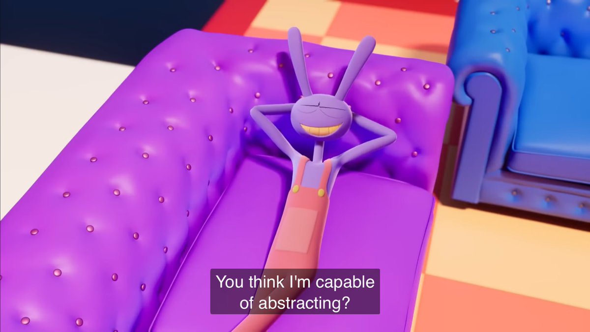 lizibunn's tweet photo. “you think im capable of abstracting?” stfu you’re not nonchalant😭😭😭 https://t.co/D2f006ItGa