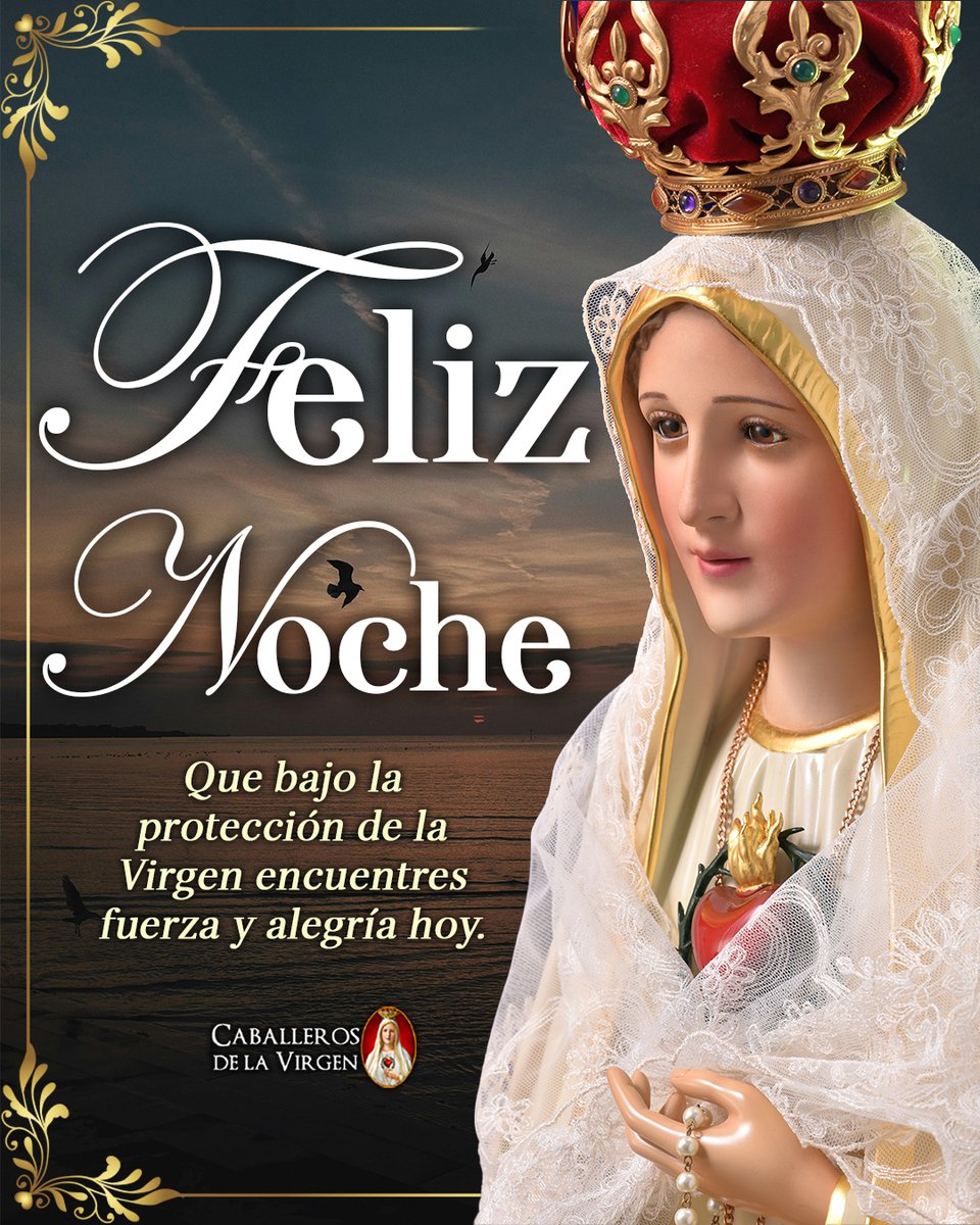 Cab_Virgen's tweet photo. Bajo la protección de la Virgen María, descansa en paz y confía en el amor de Dios. 🌙🙏✨ https://t.co/TJQ1g2EJ26