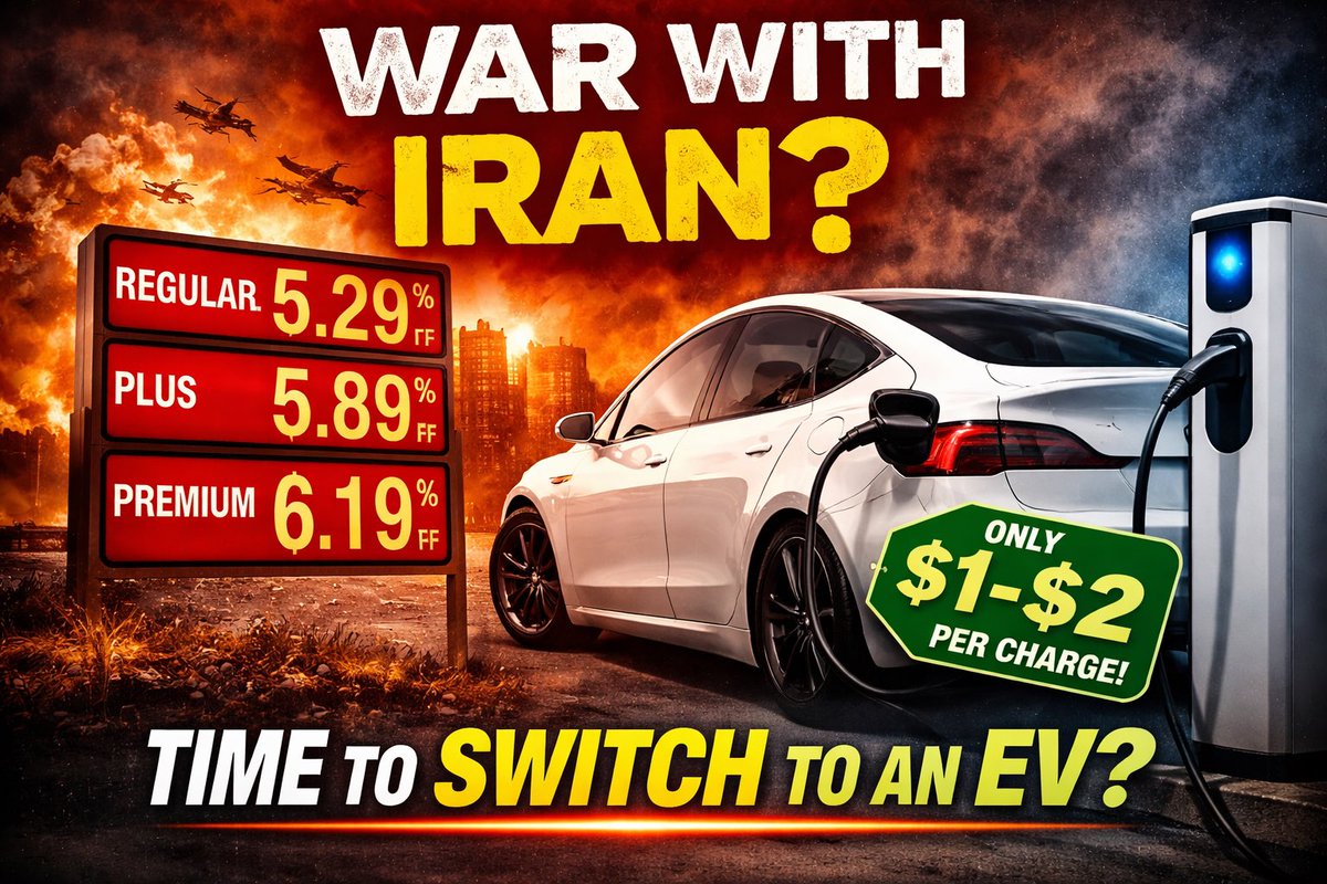 LiveBreatheTek's tweet photo. With gas continuing to go up, would you buy one? https://t.co/CUGgcl1aLQ #IranWar‌ https://t.co/EcsvUCM4aM