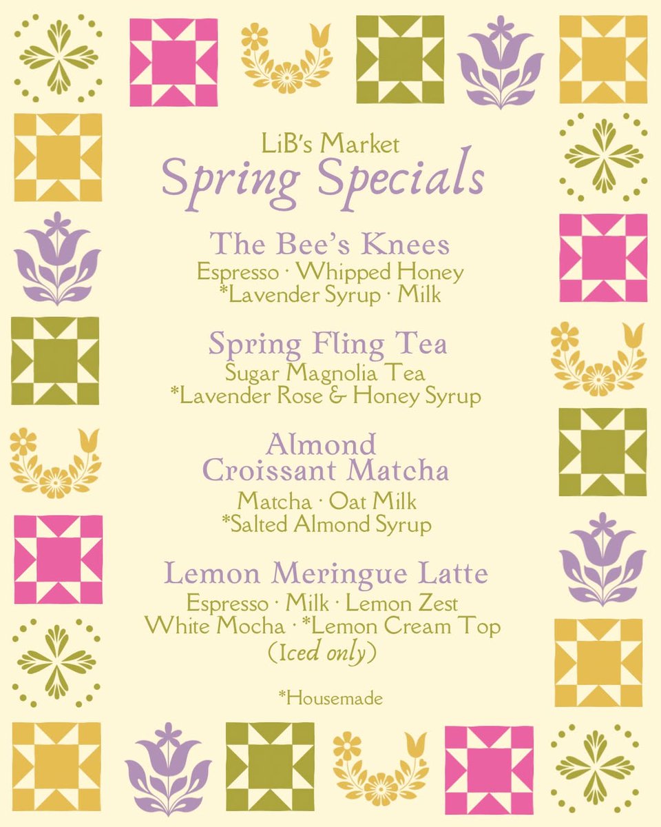visitsalemohio's tweet image. #LiBsMarket has the #SpringVibes going on with these #SpringInspired drinks! Let us know which one is your favorite!!

Don't miss a thing when you #VisitSalemOhio! visitsalemohio.com

#littlebigcity #exploresalemohio