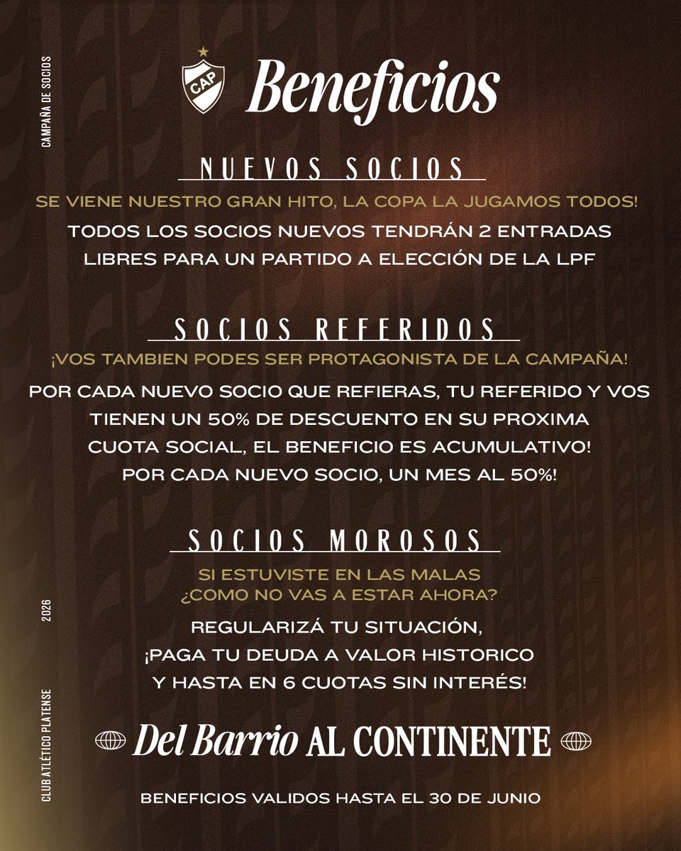 Club Atlético Platense tweet media