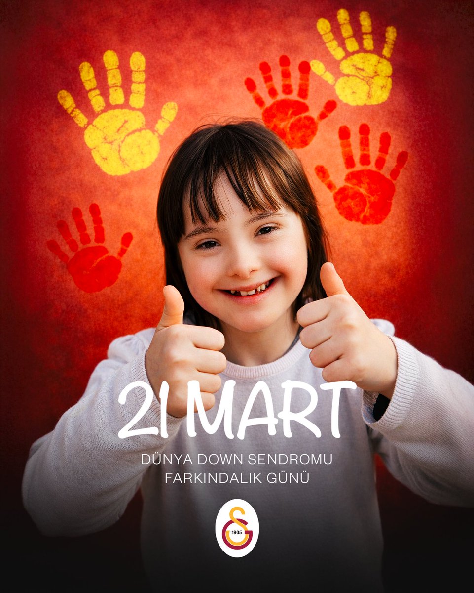 Bugün 21 Mart Dünya Down Sendromu Farkındalık Günü. 🫶

Onlar farklılıklarıyla hayatımıza güzellik katmaya devam ediyor çünkü Down Sendromu bir hastalık değil, farklılık. 😍