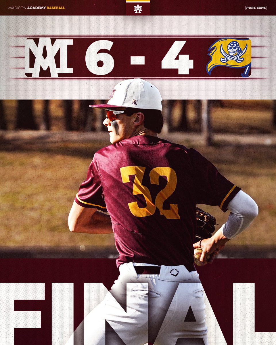 Madison Academy Baseball tweet media