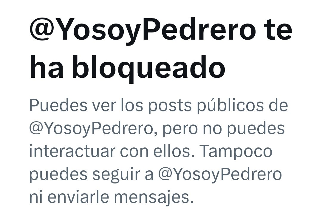 Ya chilló la nena <a href="/YosoyPedrero/">Manuel Pedrero</a> porque evidencié que el premio que le dieron es patito.