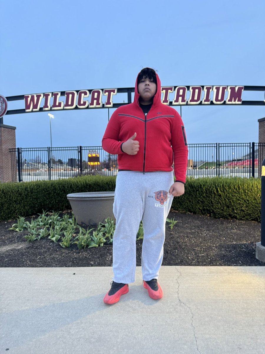 Fernandozelay70's tweet photo. Blessed to visit Indiana Wesleyan University Football! Great environment, great people, and a program I really enjoyed being around. Thank you to @Coach_WireIWU for the opportunity! @CoachJMStevens 
@ColerainFtball https://t.co/FYWOkI7Q4c