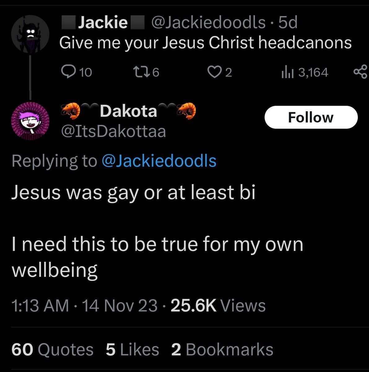 Insane Cope tweet media