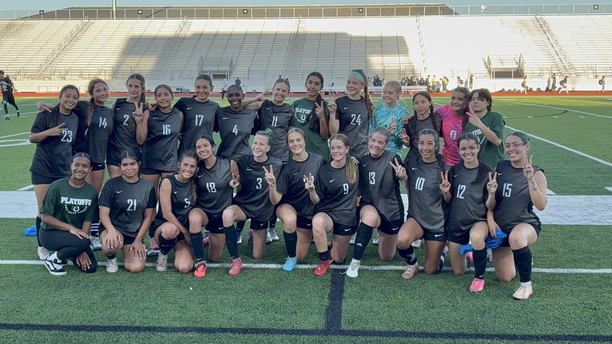 Gosset41's tweet photo. Took overtime last year to beat Irving Nimitz in bi district. Exactly 1 year to the day - Arlington with a 5-0 no doubter to advance in the 6A D2 bracket. Player of the match to 2028 Adelina Martinez who scored the first 2 goals https://t.co/M5BGFKnaKt