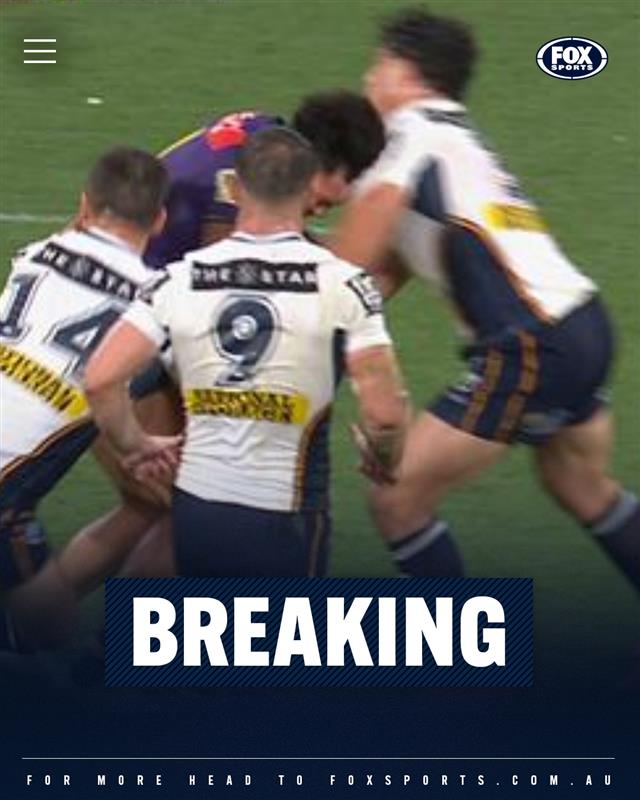 Fox League tweet media