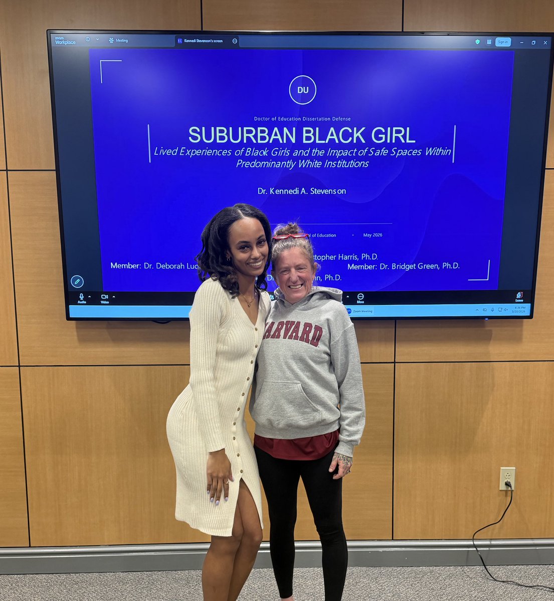 Successfully defended my dissertation tonight!! Officially Dr. Kennedi Stevenson💛