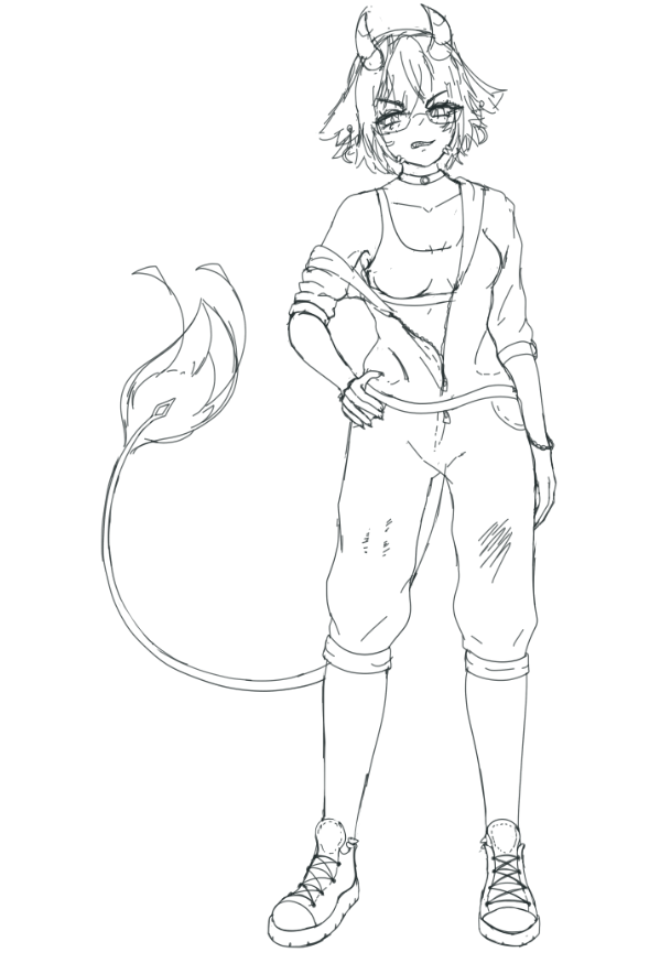 Lucynom 🏳️🌈 Digital Artist 🌸 GERVTuber 💚 tweet media