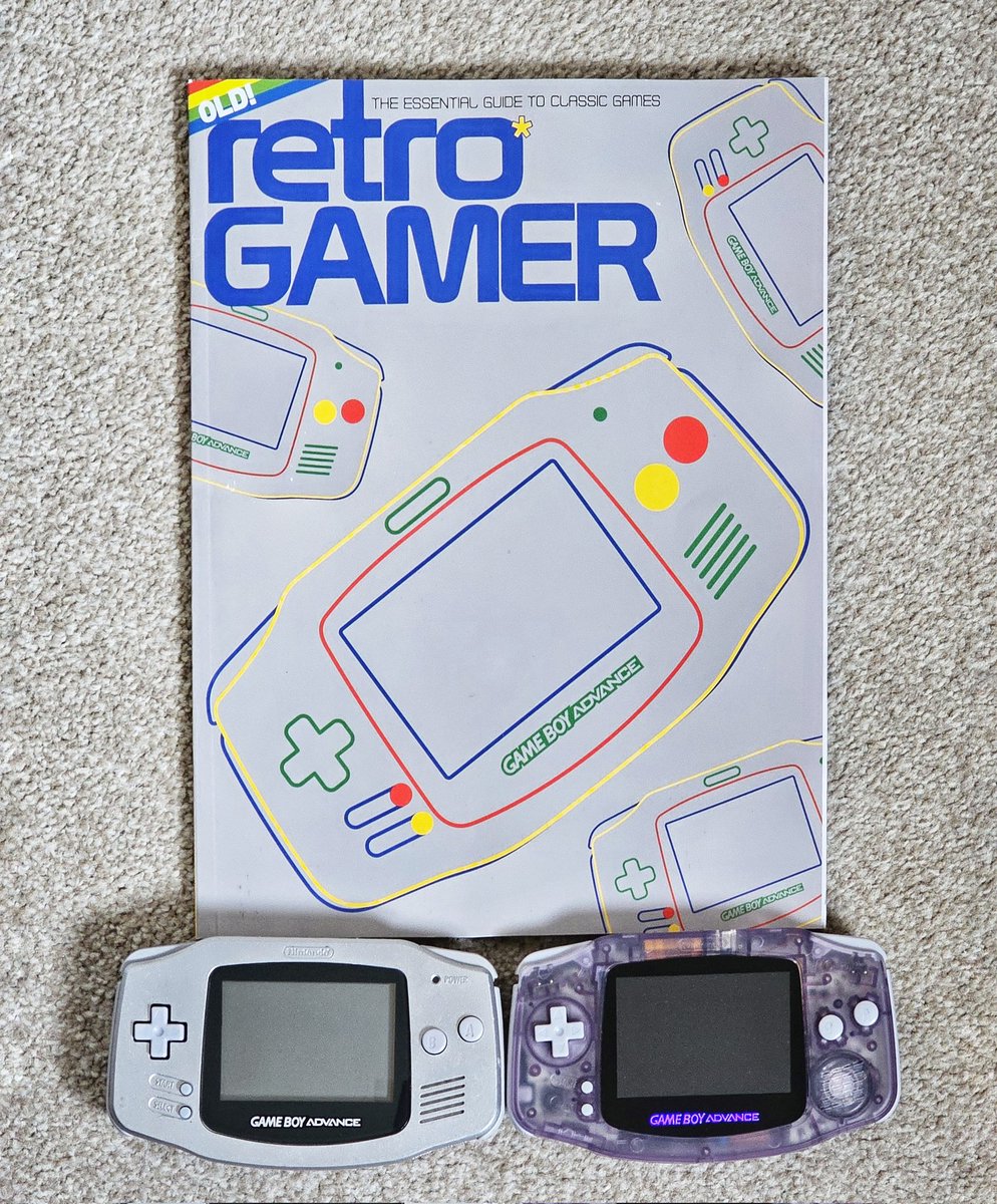 The Gameboy Advance was first released 25 years ago today. Here's mine, an original one and a modded LCD one. #gameboyadvance #Nintendo #handheld #handhelds #handheldgaming #retrogaming