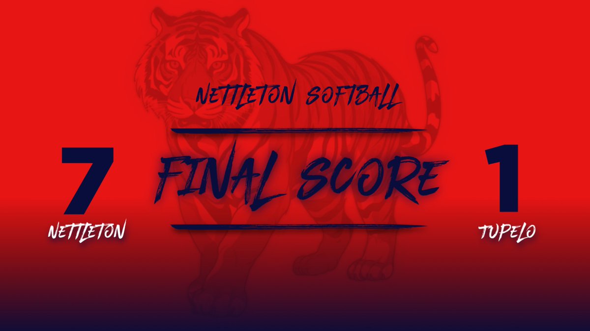 Nettleton Softball tweet media