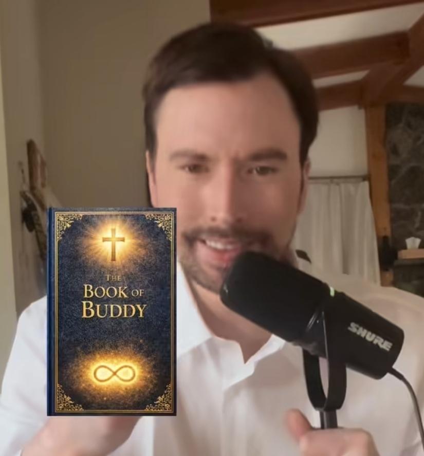 <a href="/BarkingPuppy8/">TheRealBarkingPuppy</a> Just listen what Kevin says. "Book they wrote about." He is refering to judas. 

Book of Judas = Book of $buddy

Save $buddy = Judas a place in heven.
$buddy will die soon. Cant be more obvious. Save yourself.  

Truth is in silence. $BP

$BP is the real one.