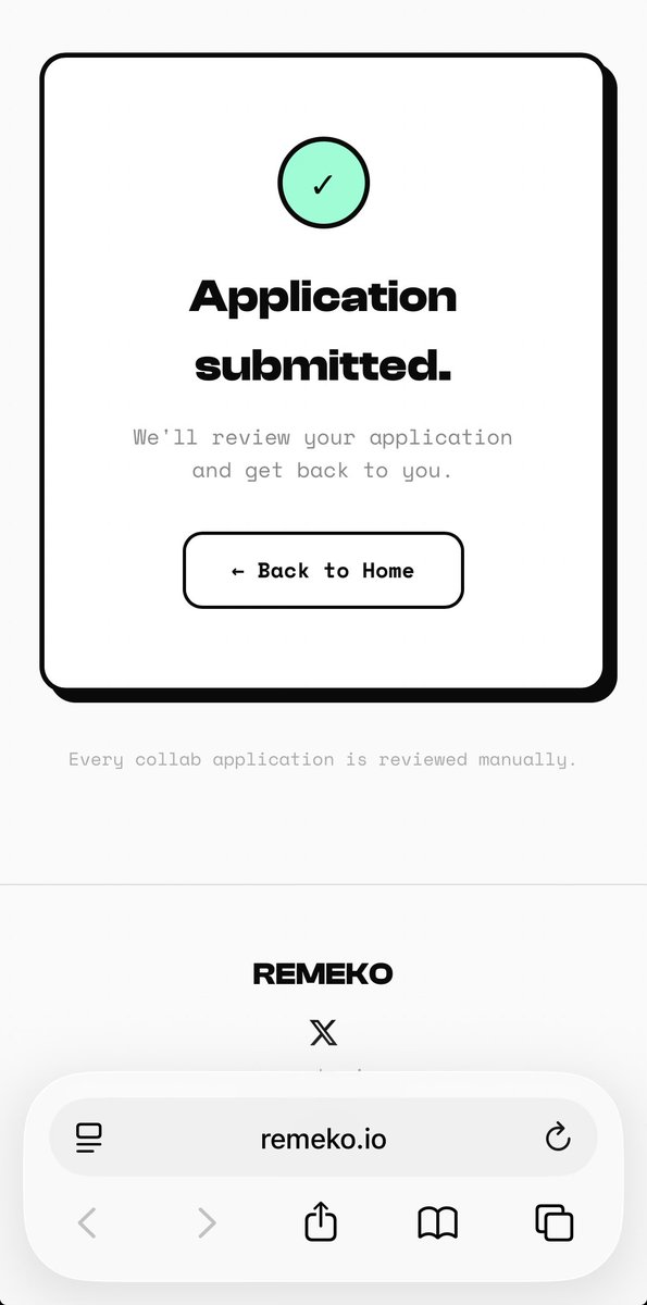 Don_Martin02's tweet photo. @remekoAI Applied. Remeko next. https://t.co/u87DlL7fLr