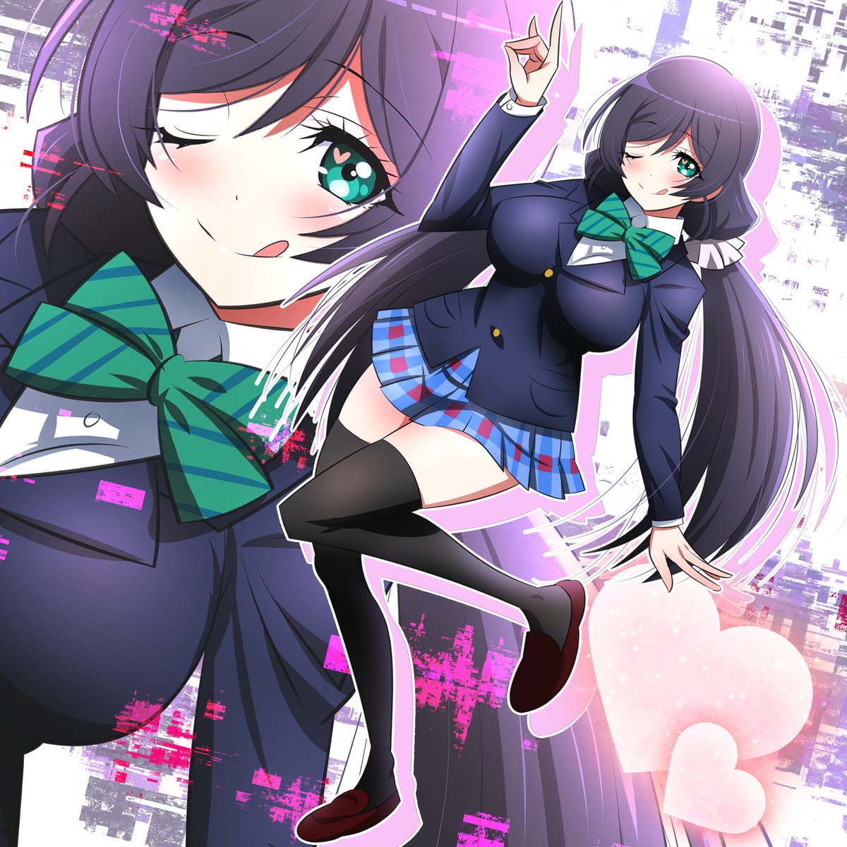 ラブライブの東條希ちゃんぐ描いたよ！のんたんといっしょ！　#ラブライブ　#lovelive 　#東條希