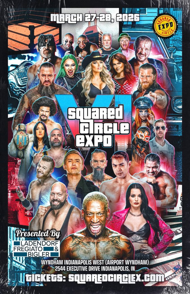 WellsMania's tweet image. We are ONE WEEK AWAY from Squared Circle Expo VI! Who all is going and who are you most excited to meet or see? 

#SCX #SCXVI #SquaredCircleExpo #Indianpolis