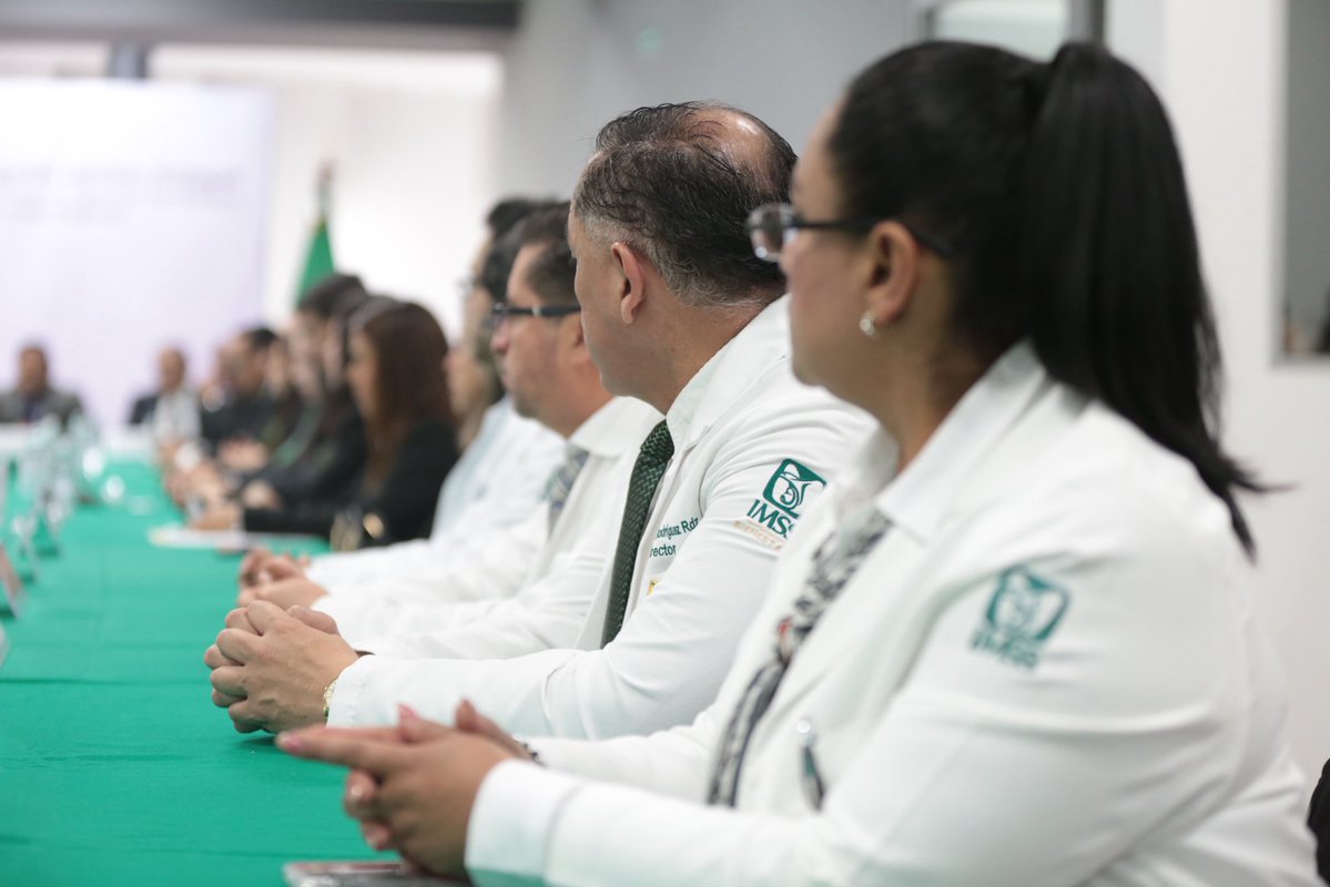 ⚙️ Presenta IMSS Zacatecas resultados y avances 2025 ante el H. Consejo Consultivo como parte de la sexta sesión ordinaria.

📉 En el IMSS Zacatecas seguimos fortaleciendo nuestra Institución para brindar un mejor servicio a nuestra derechohabiencia. 

#IMSS #Resultados #Salud