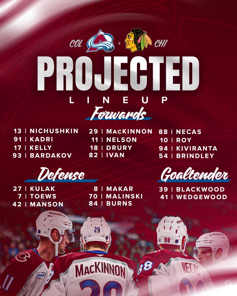 X - Colorado Avalanche tweet media