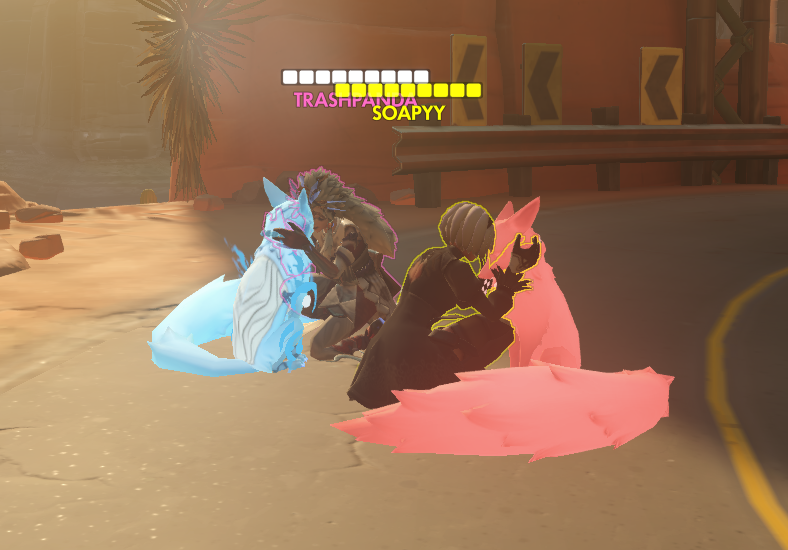 me and enemy kiri after her entire team left the game