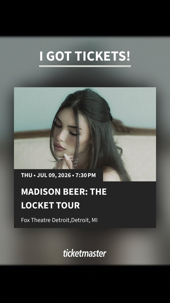 Jenna | SAW MAGGIE 🖤 SEEING MADS tweet media