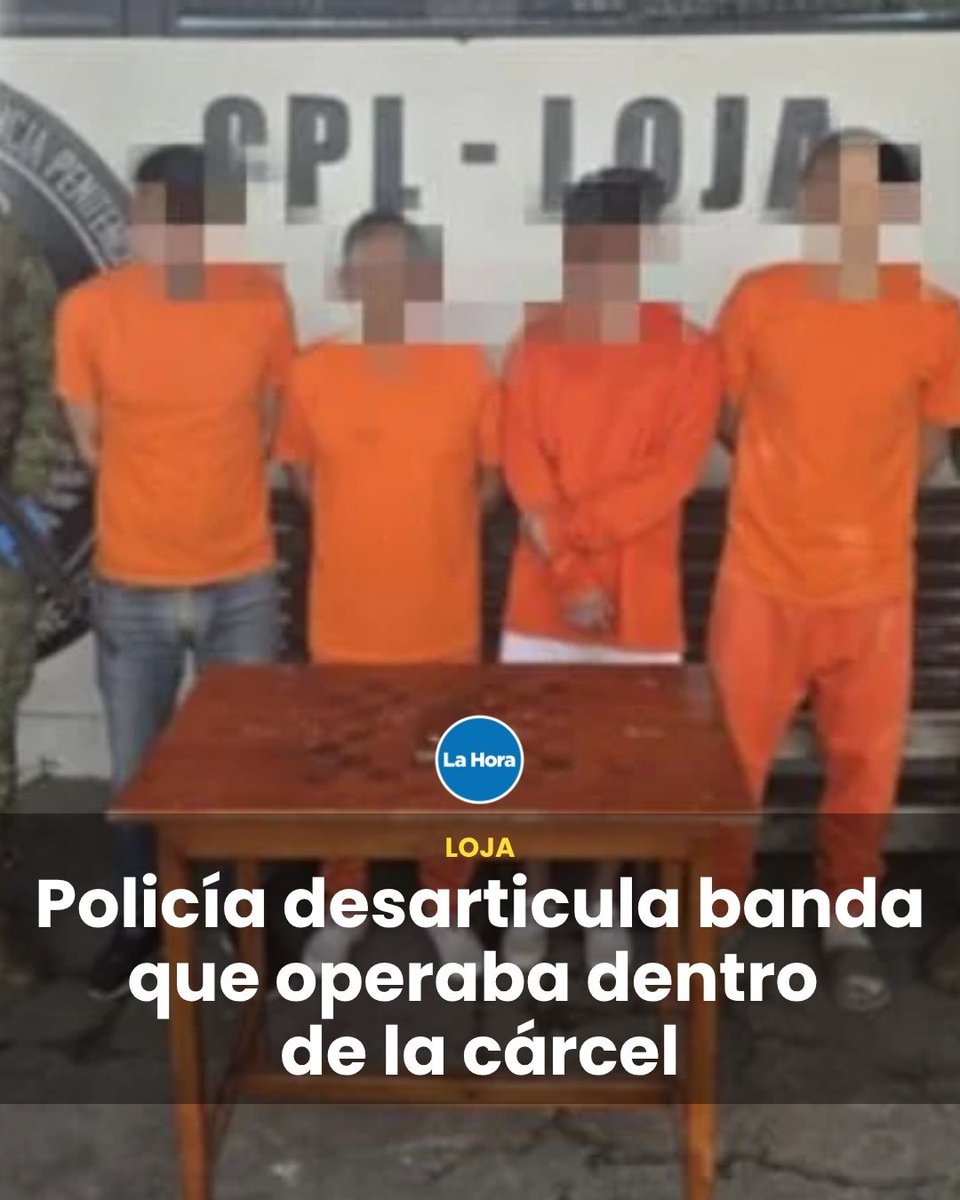 🚨 La Policía desarticuló una banda de presos que introducía artículos prohibidos a la cárcel de Loja. Más detalles 👉🏼 lhra.ec/zSw92zX