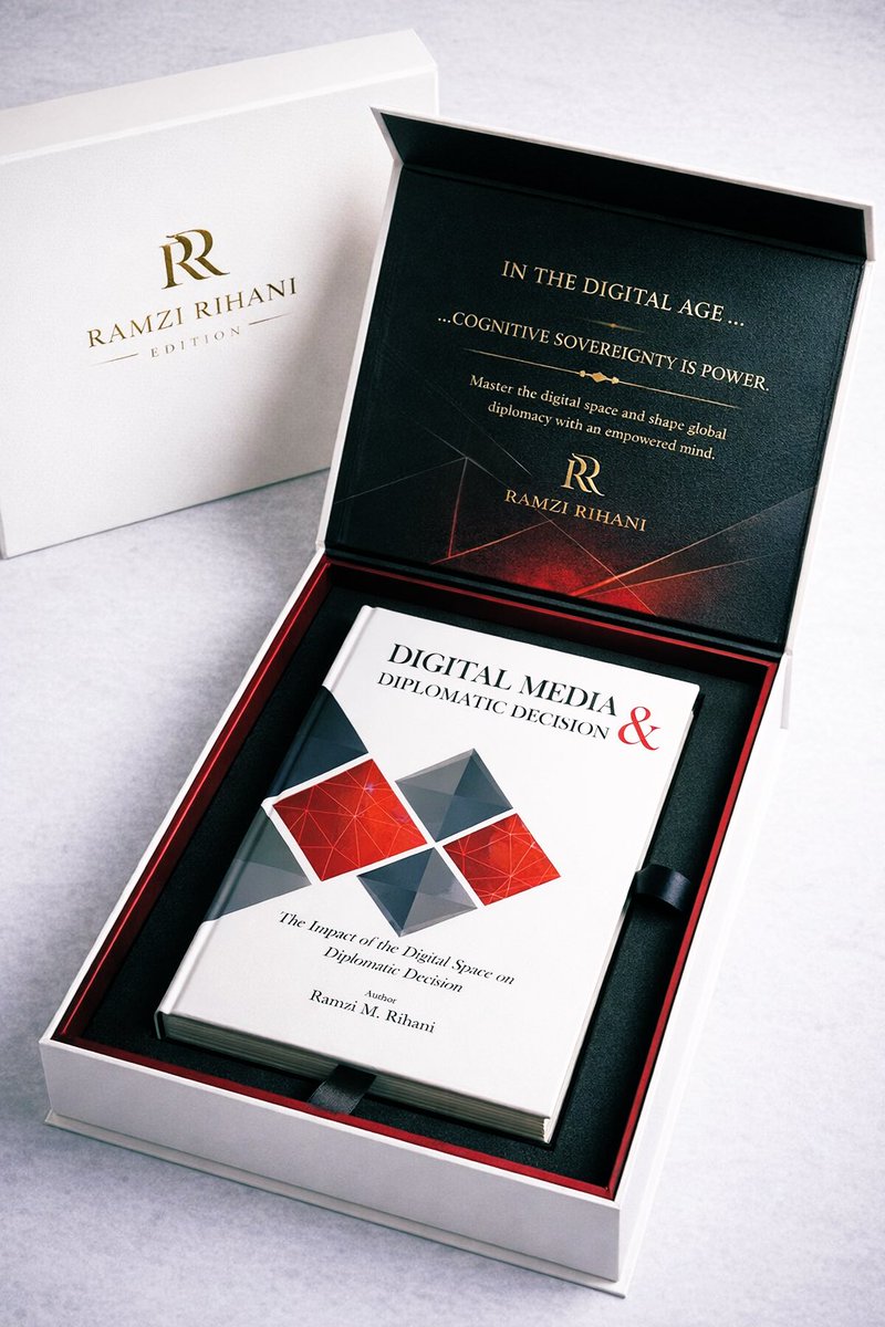 ramzirihani's tweet image. Launching Digital Media &amp;amp; Diplomatic Decision
Book by Ramzi Rihani.
#RCSI #books #digitalmedia #Diplomacy #amazon