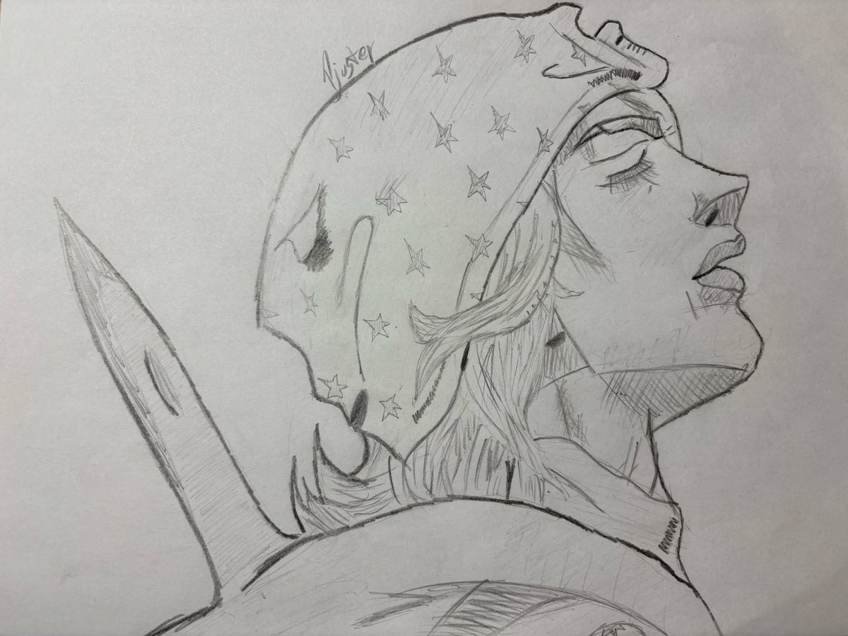 _pjuster_'s tweet photo. Johnny Joestar from #JoJosBizarreAdventure part 7 #steelballrun by me https://t.co/fmgc906DJe