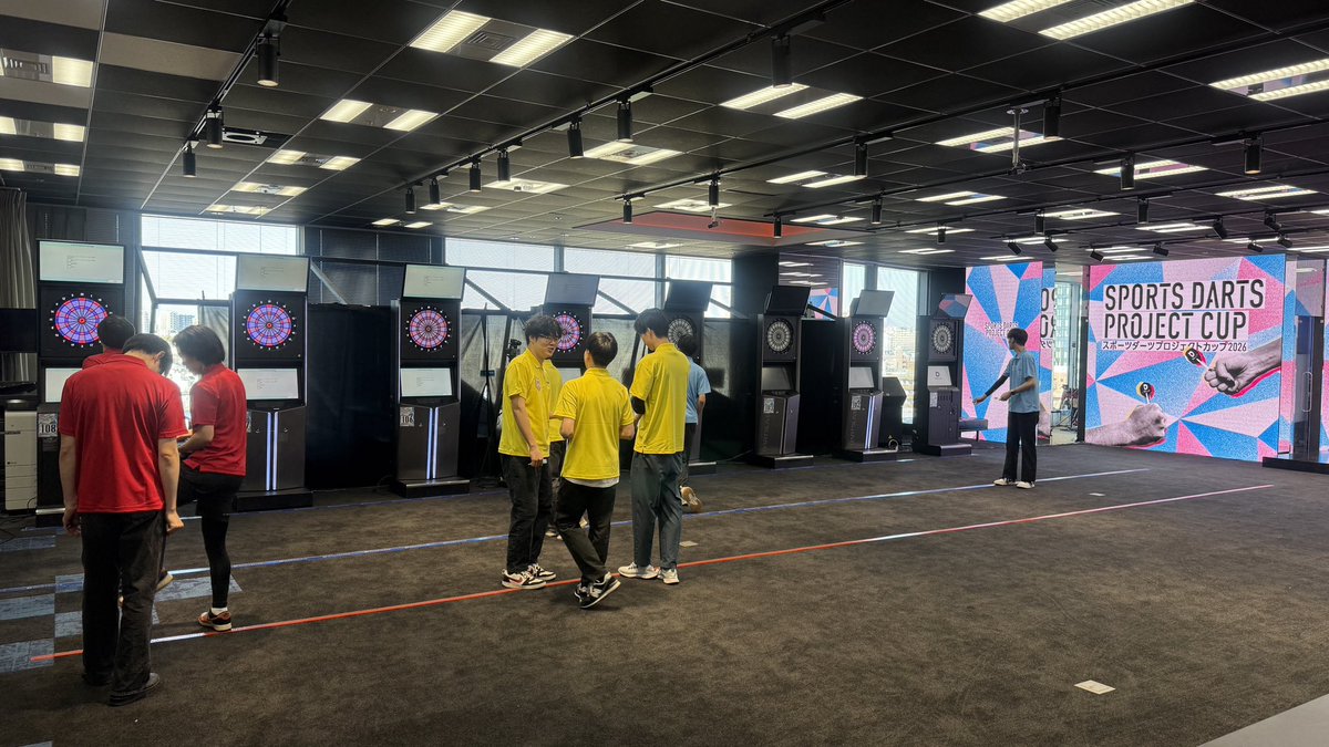 スポーツダーツプロジェクト tweet media
