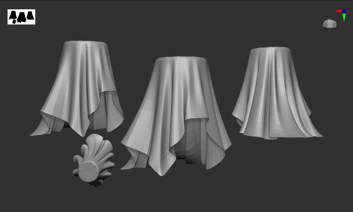 AzureKrol51916's tweet image. The beginning of a small practice on folds
#zbrush #3d #CG