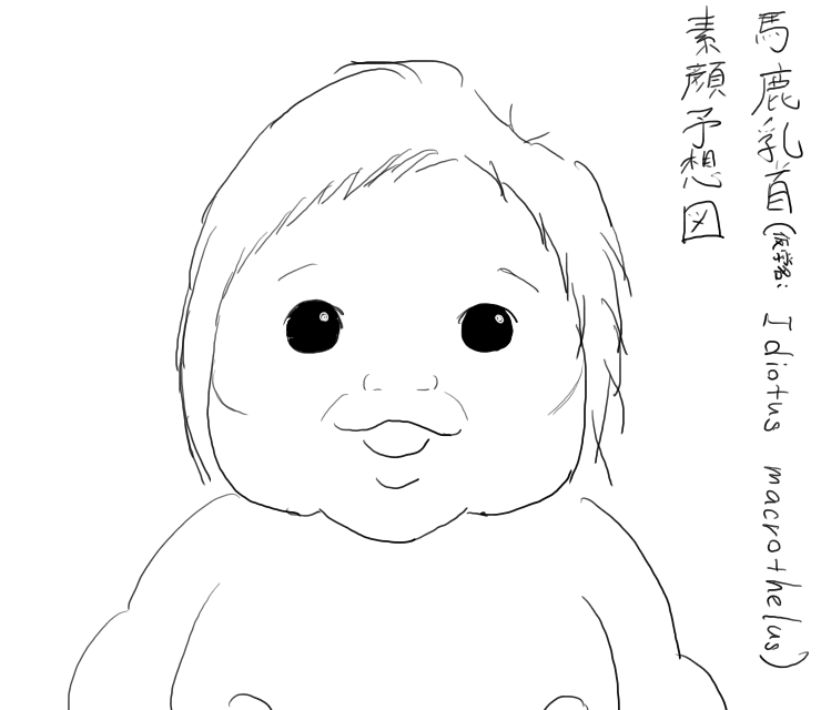 D_LIVEOMOROIYO's tweet photo. @Inju_aquarium もぐらみたいな目だとうれしい
メルちゃんみたいになってしまった��反省） https://t.co/EexGNOhAad