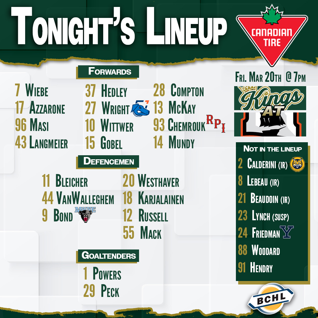 Powell River Kings tweet media