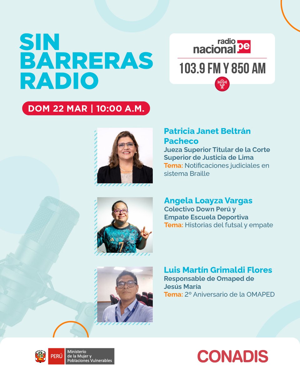 MIMP Conadis tweet media