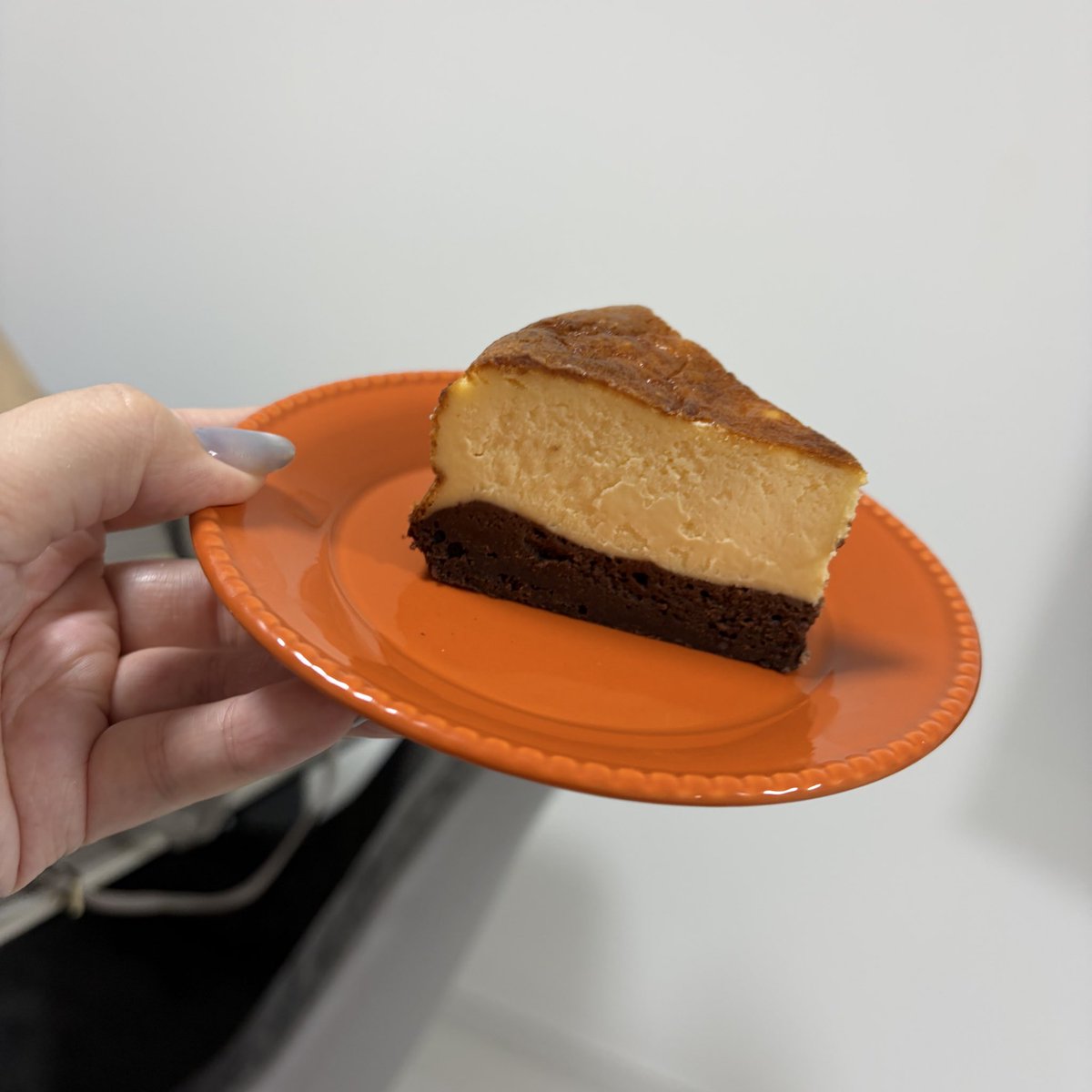 ブラウニーチーズケーキ作った🧑‍🍳
美味い！！！！！！！