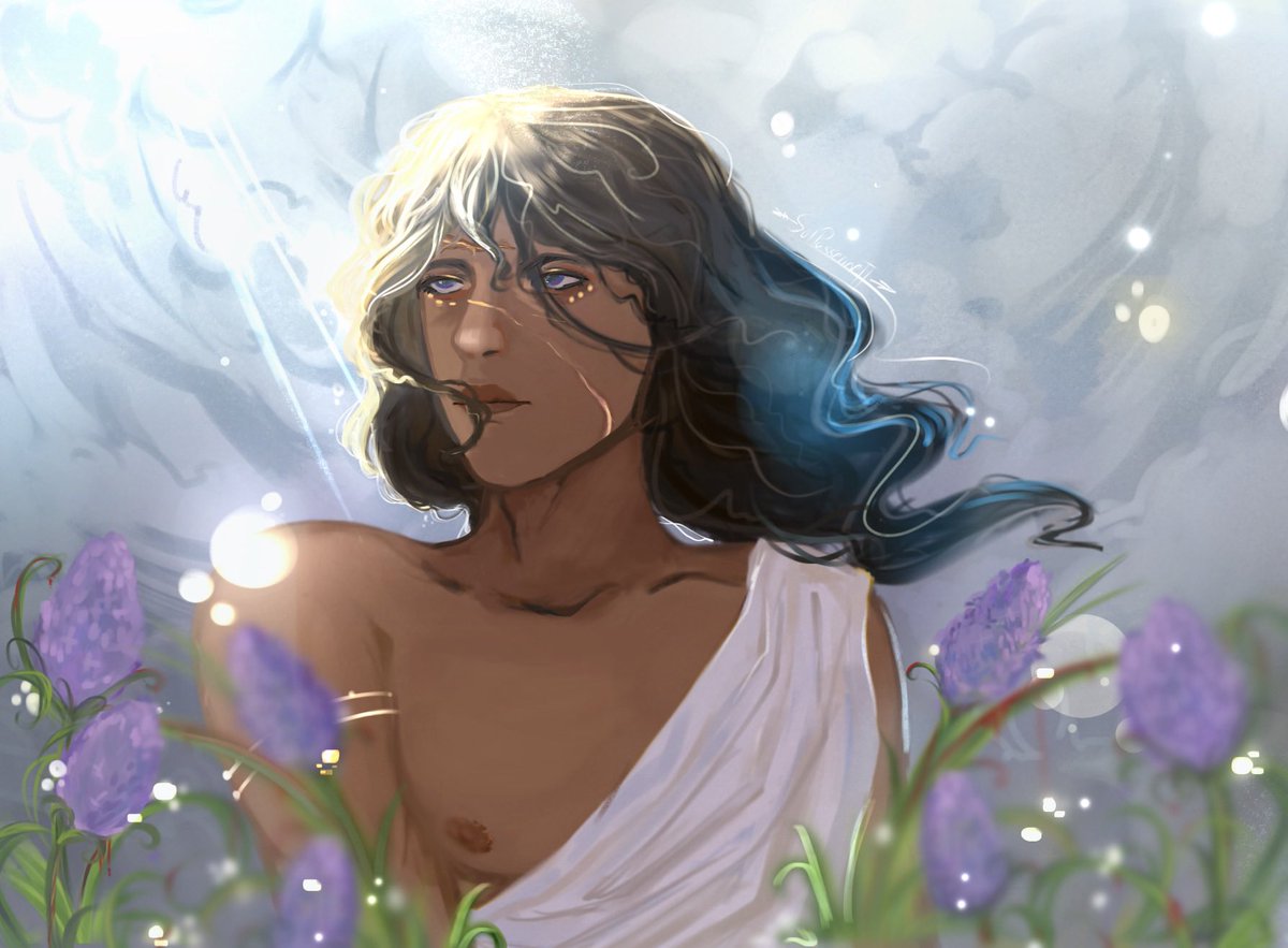 SolarisHyacinth's tweet photo. Hyacinthus, a mortal prince. (forgot to post this) https://t.co/BbdFMDZ2lQ