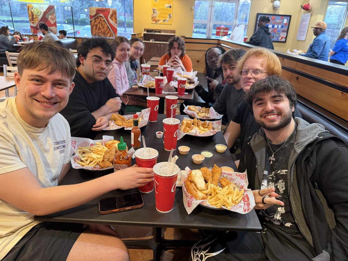Our very own Overwatch Team is out refueling on some good eats after a ...
