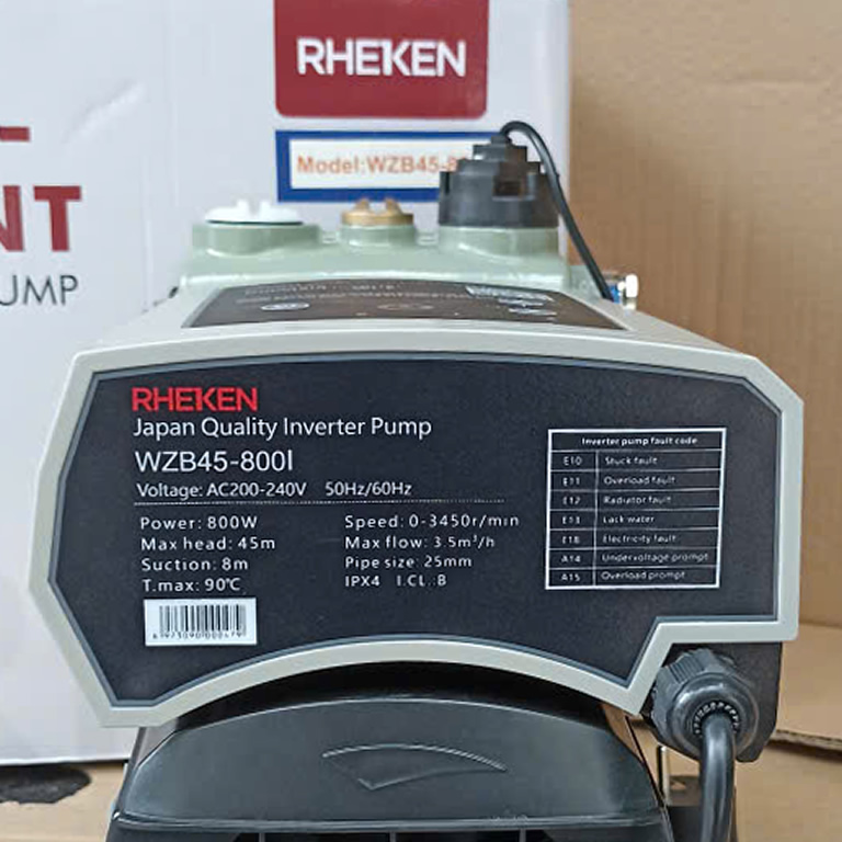 Alolaco_com's tweet photo. Máy bơm RHEKEN WZB45-800I (800w)
♣ Model (mới): WZB45-800I
♣ Công suất: 800 W.
♣ Điện áp: 220 V.
♣ Cột áp max: 45 m.
♣ Hút sâu: 9 m.
♣ Lưu lượng: 3.5 (m3/h).
https://t.co/JnCN9Xhw6c
#Máy_bơm_RHEKEN, https://t.co/OPXWd5FuOh