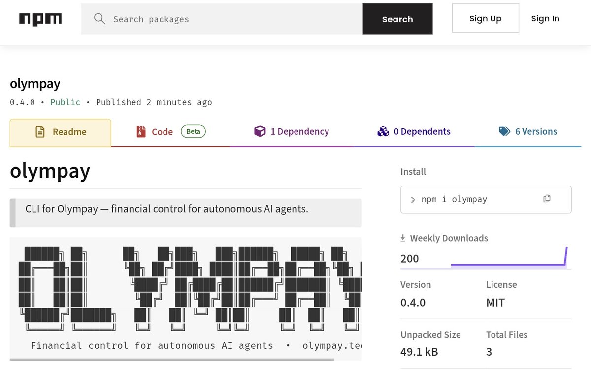 OLYMPAY AI tweet media