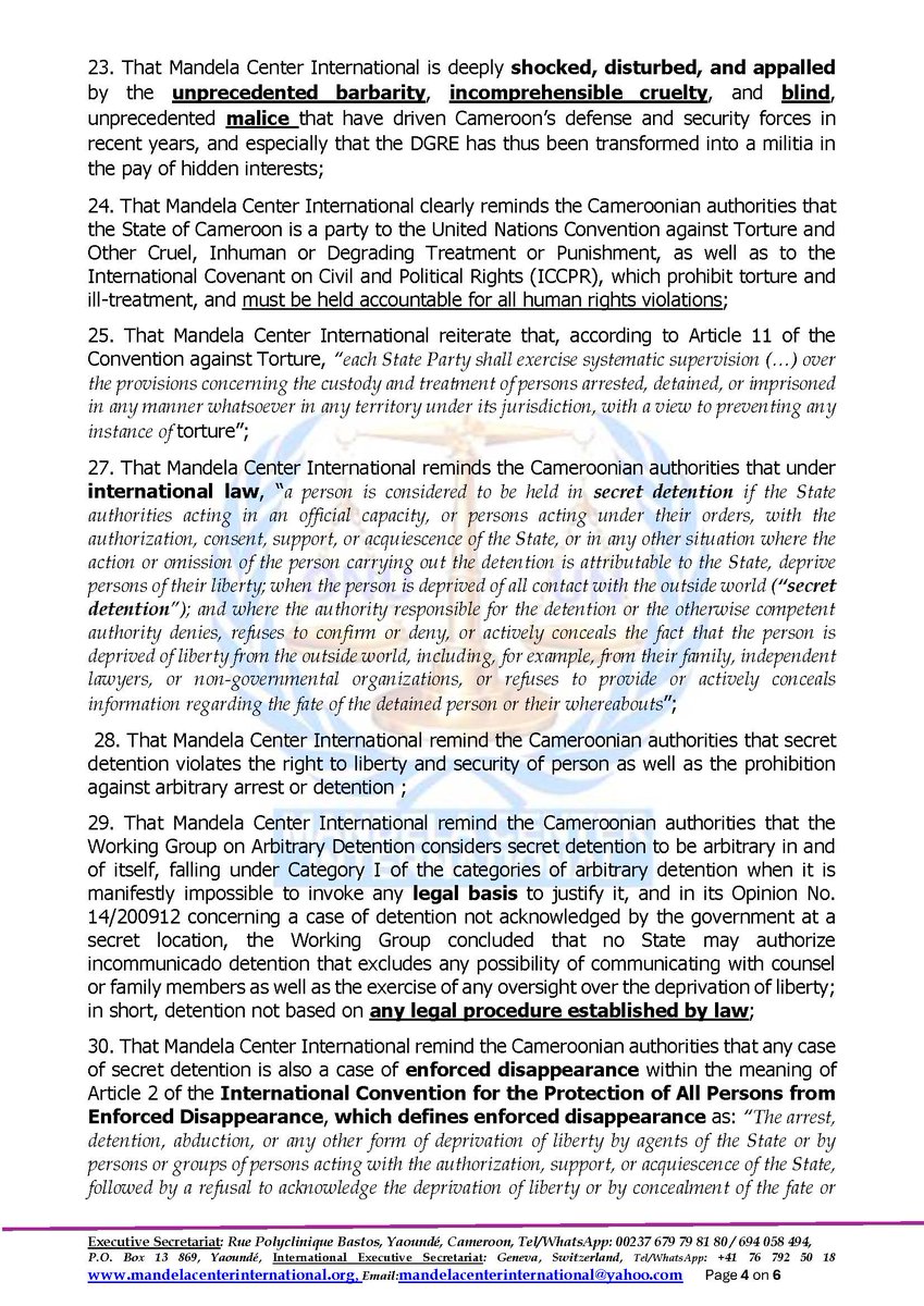 Mandela Center International tweet media