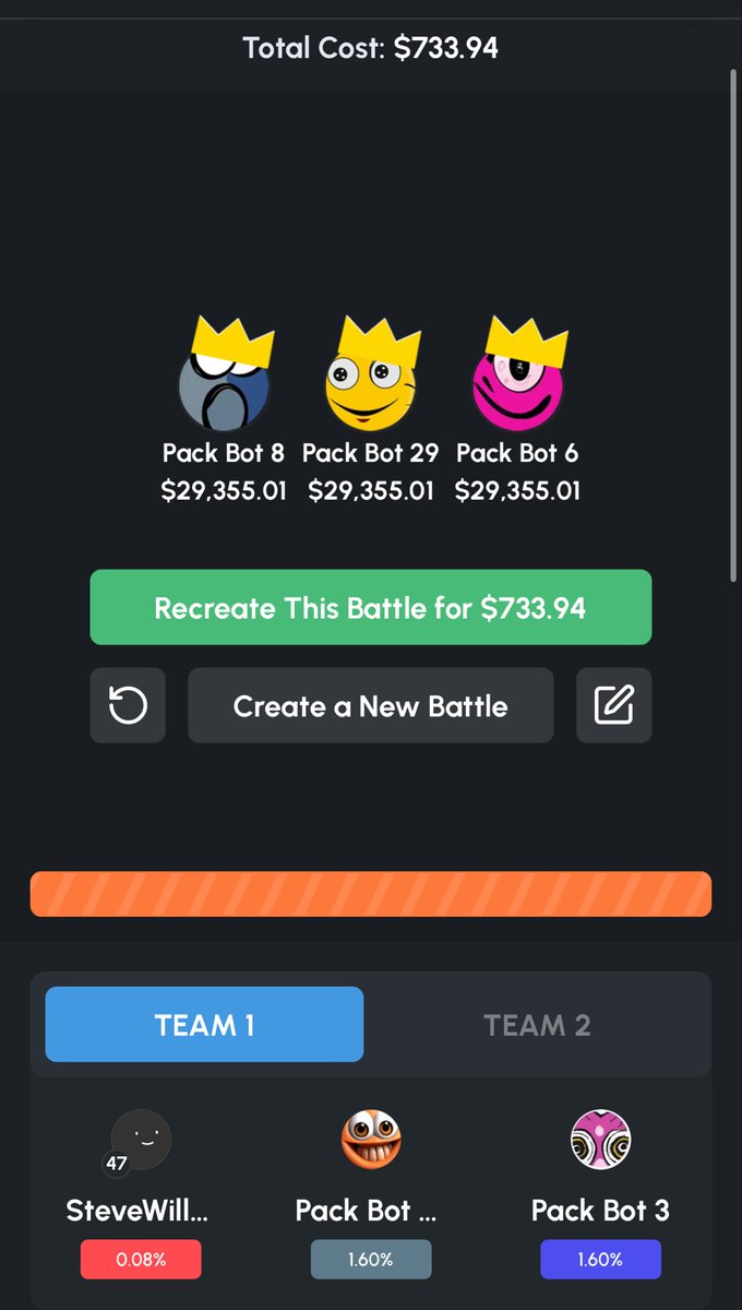 PinsPerspective's tweet photo. @PackDraw @DoomPackdraw 
My Typical Packdraw Experience: 

1. Deposit with a nice 5% bonus using code: STEVEWILLDOIT (because he’s the GOAT)

2. Convince myself it’s my lucky day…Turn off crazy mode. 😎 

3. Watch opponent pull an $85,000 solar panel from Tesla case. 

4. Quickly begin to question why I thought it was my lucky day.

5. Turn on crazy mode in the next battle. Think that’s my go to anyways. 

6. Pull a $8,750 Cartier necklace in 1% millionaire case. 

7. Start to question reality itself. 

8. Order Cheesecake Factory. 

9. Go back to Packdraw- play deals. Because I really want a Tesla.

10. End the session realizing today was not my day… yet.

Down $2300 on the day, $20,000 all time, but up 20 on the Cheese cake.  

Thought the @stevewilldoit name change my turn my luck around 🍀